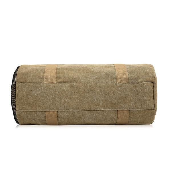 Menn Travel Duffle Bag Business Holdall Bag Outdoor Canvas Travel Bag