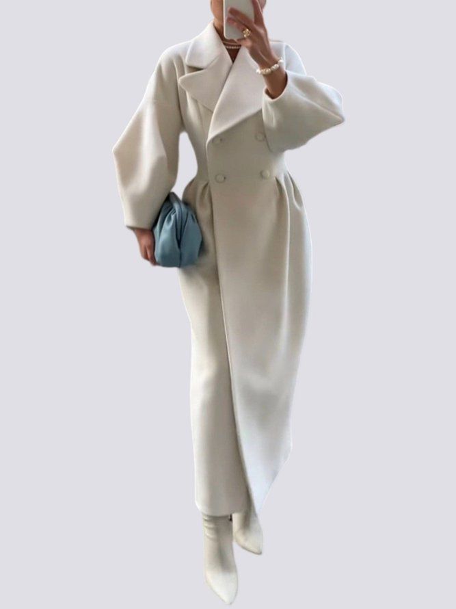 Urban Long Sleeve Plain Regular Fit Overcoat