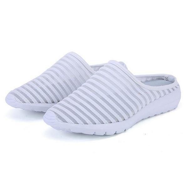 Kvinner Mesh Pustende Casual Hollow Out Sommer Slippersandaler