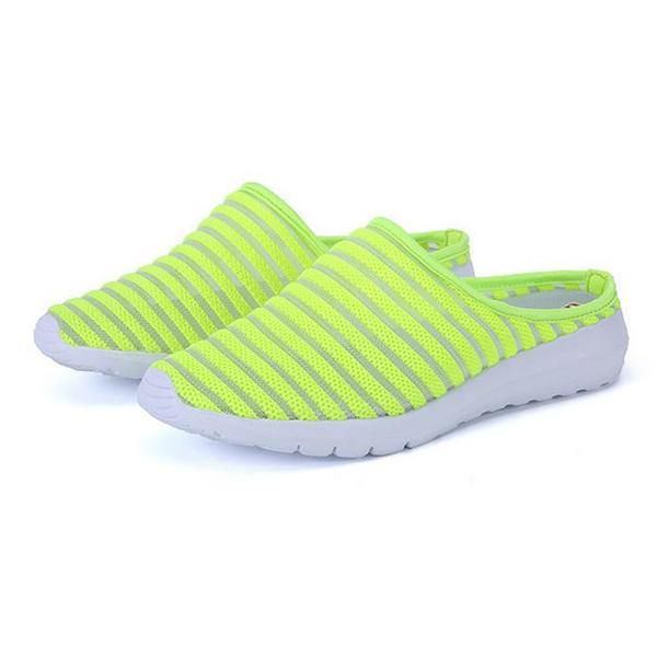 Kvinner Mesh Pustende Casual Hollow Out Sommer Slippersandaler