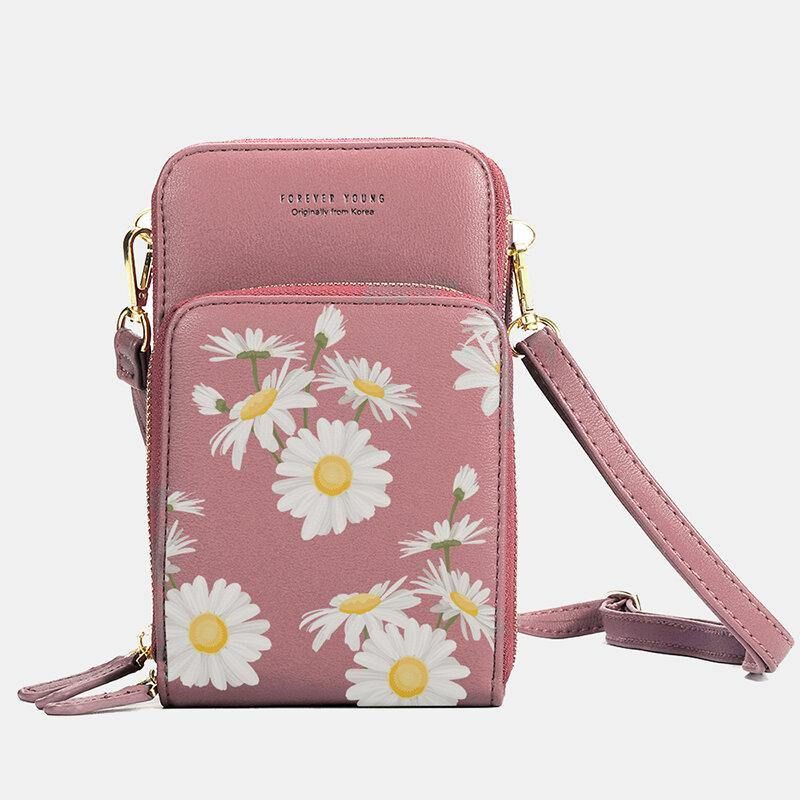 Dame Daisy Clutch Bag Kort Bag Telefon Bag Crossbody Bag