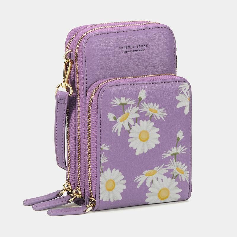 Dame Daisy Clutch Bag Kort Bag Telefon Bag Crossbody Bag