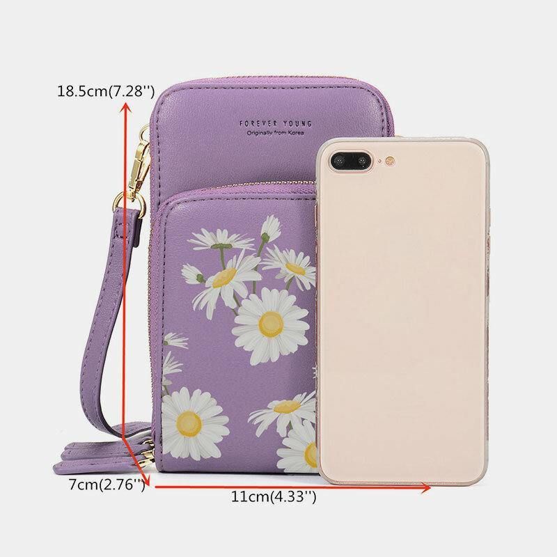 Dame Daisy Clutch Bag Kort Bag Telefon Bag Crossbody Bag