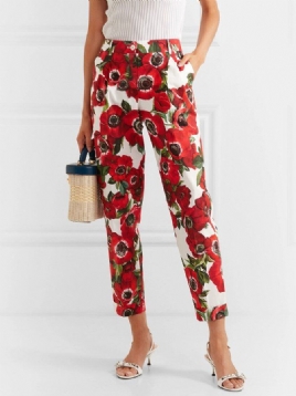 Floral Lady Regular Fit-Bukser