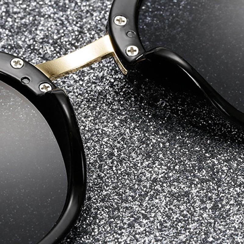 Kvinne Metallramme Anti-Uv Utendørs Briller High Definition Solbriller