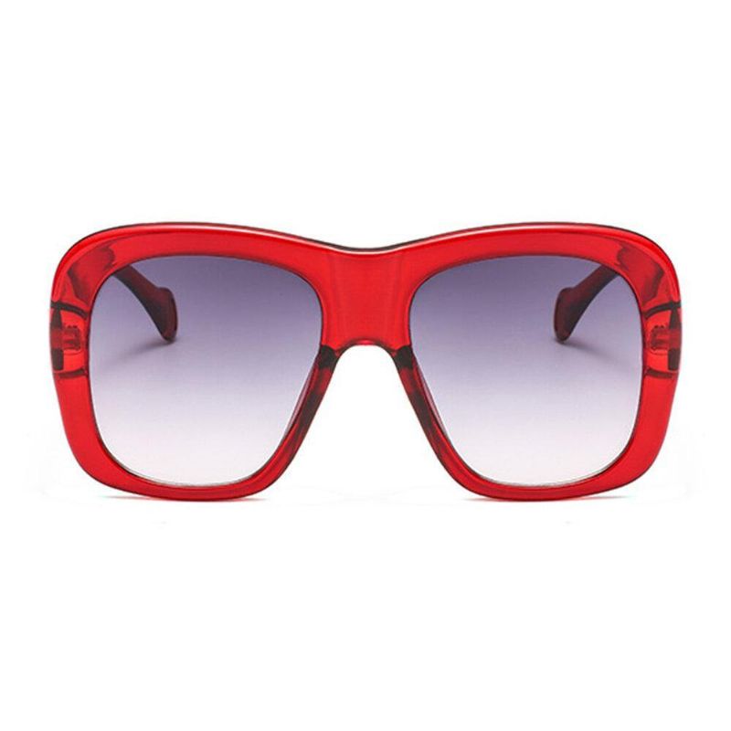 Kvinner Mann Anti-Uv Solbriller To-Farge Box Solbriller Square Box Solbriller