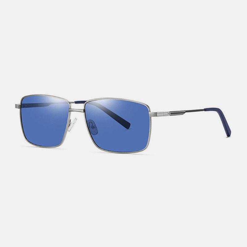 Menn Polarized Fashion Uv-Beskyttelse Metallramme Solbriller