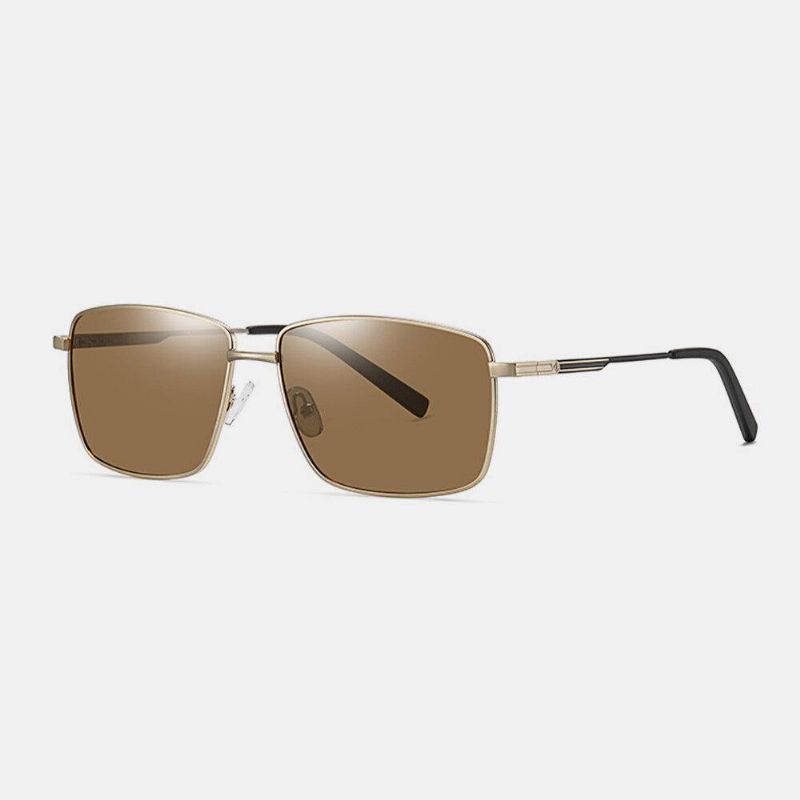 Menn Polarized Fashion Uv-Beskyttelse Metallramme Solbriller