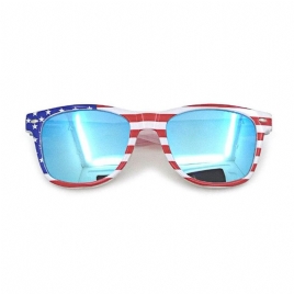 Unisex Patriotic Polarspex Polarized 80-Talls Retro Trendy Stilige Solbriller