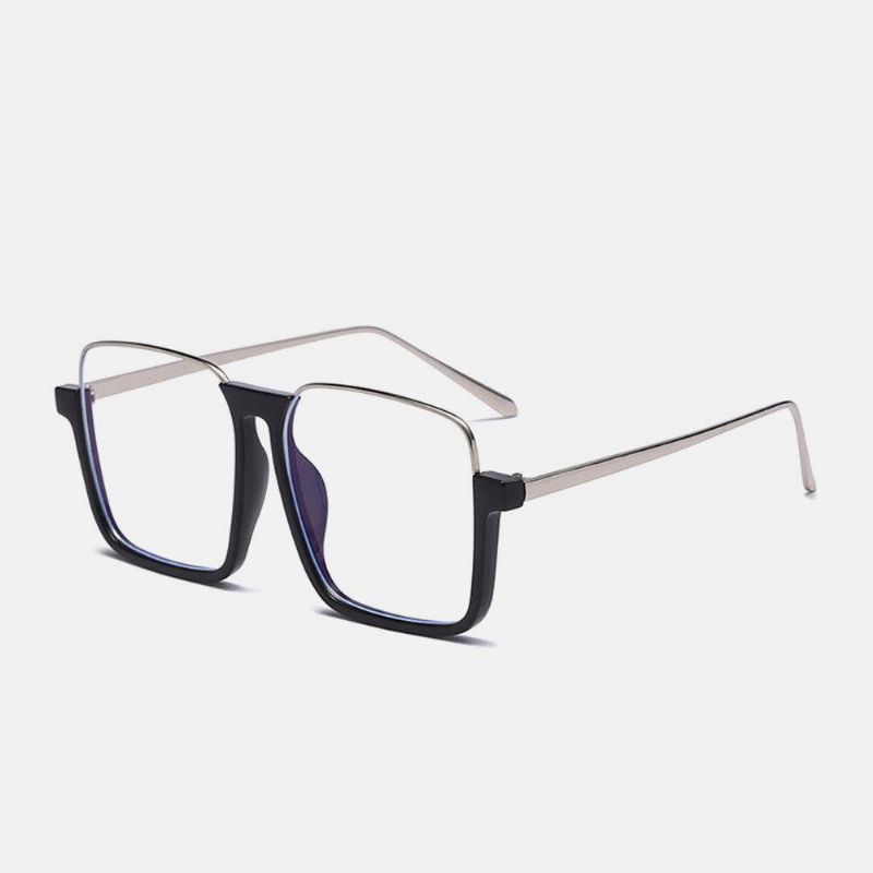 Unisex Square Frame Half Frame Anti-Blue Light Anti-Uv Solbriller