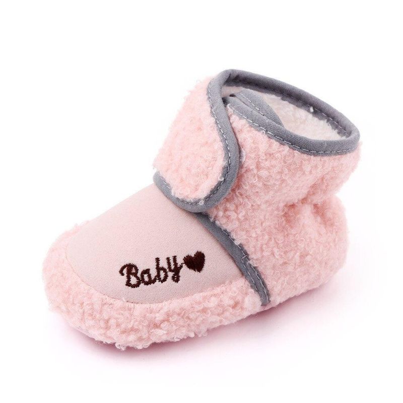 Babys Vinterfleecestøvler