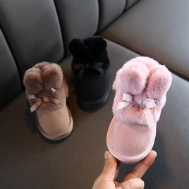 Vinterstøvler For Jenter Med Pyntet Pels