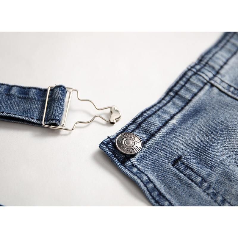 Denim Overalls Seler Rippede Jeans For Menn