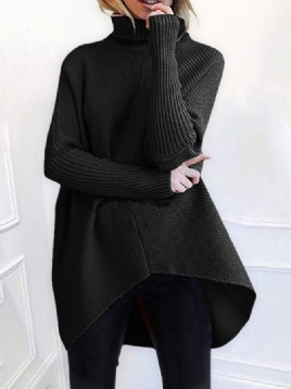 Langermet Løs Turtleneck Urban Genser