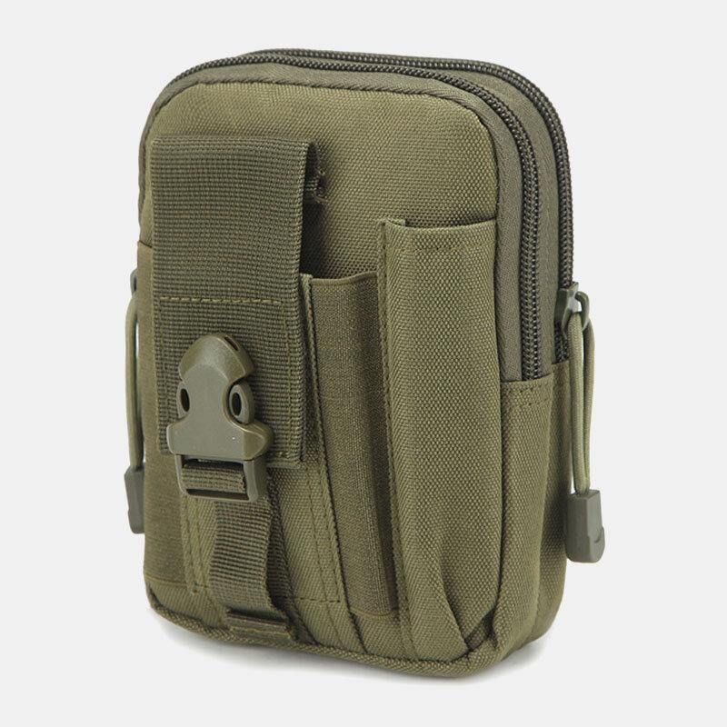 Menn Camouflages Stor Kapasitet Vanntett 6 Tommers Telefon Bag Outdoor Sport Midje Bag Tactical Bag