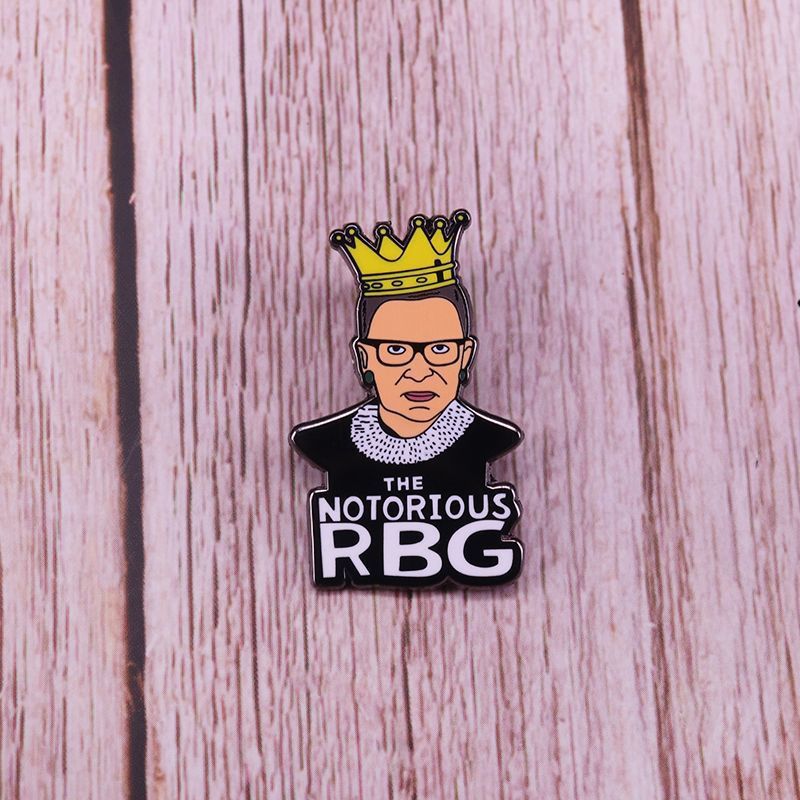 Beryktet Rbg Feminism Badge Ruth Ginsburg Kvinner Likestillingsbrosje