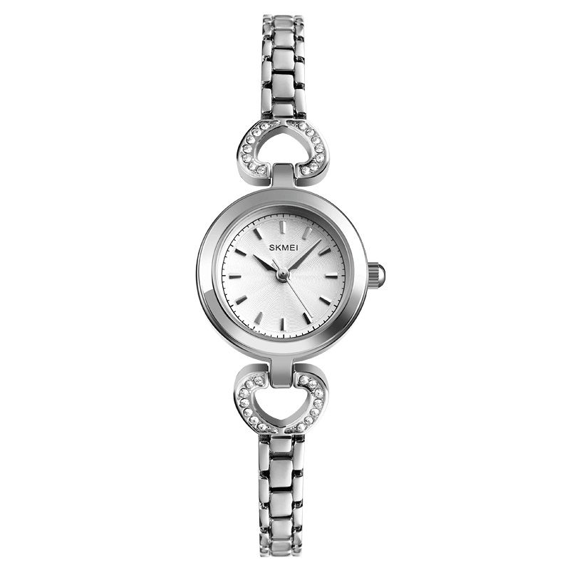 Asj Fashion Diamond Crystal Watch Dial Dame Watch Dame Dress Kvartsklokke