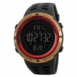 Skmei 1251 Countdown Double Time Digital Watch Herre Chronograph Electronic Sports Watch