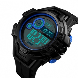 Skmei 1447 Compass Calorie Skritteller Chrono 5Atm Outdoor Sports Herre Digital Watch