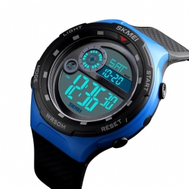 Skmei 1465 50M Vanntett Countdown Outdoor El Light Sports Herre Digital Watch