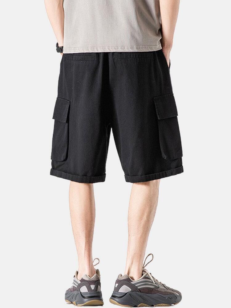 Cargo-Shorts Med Snøring For Menn