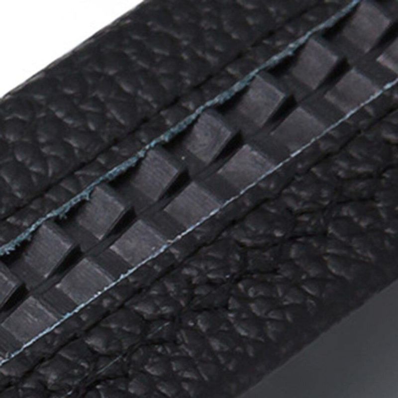 Menn Pu-Skinn 125 Cm Skrallekjolebelte Automatisk Spenne Business Jeansdresser Kuskinnsbelte