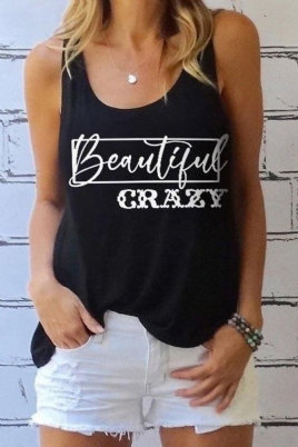 Vakker Crazy Graphic Tank Top