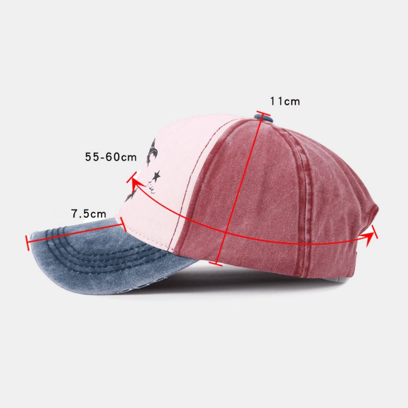 Unisex Fabrikat Gammelt Piratskip Ankermønster Ivy Cap Utendørs Solkrem Baseballhatter Stretch Fit Cap