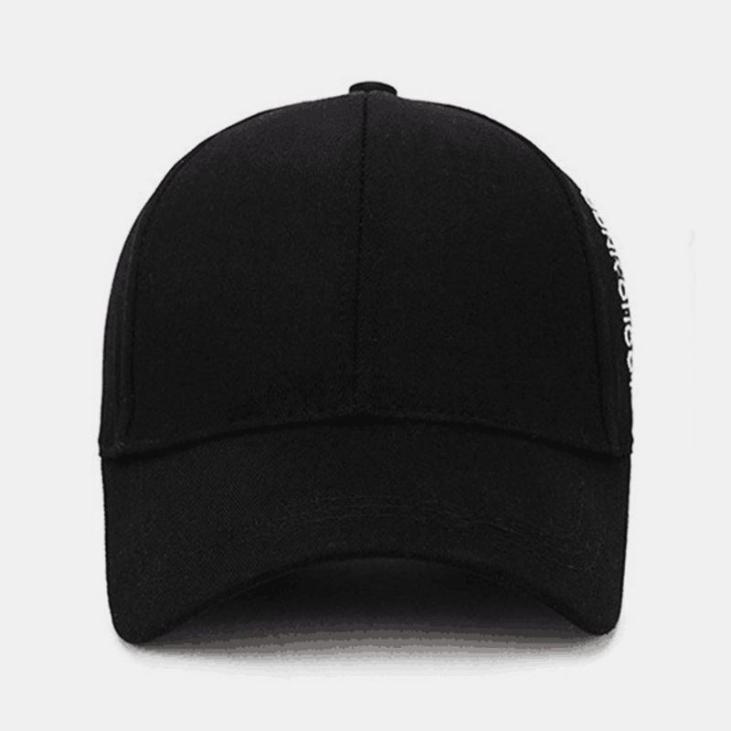 Unisex Vanlig Brevbroderi Kypert Caps Utendørs Sport Avslappet Justerbar Solseil Baseball Cap