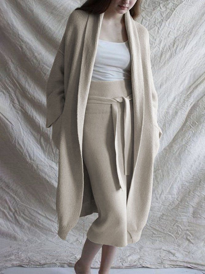 Langermet Elegant Loose Sweater Coat